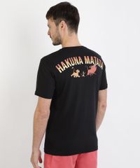 Camiseta-Masculina-O-Rei-Leao-Hakuna-Matata-Manga-Curta-Gola-Careca-Preta-9959810-Preto_2