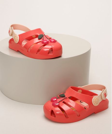 Babuche-Infantil-Zaxynina-Cereja-Tira-com-Velcro-Coral-9962170-Coral_1