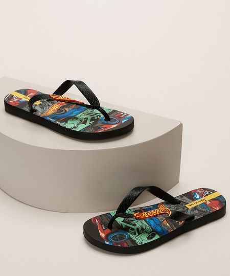 Chinelo-Infantil-Ipanema-Hot-Wheels-Preto-9961770-Preto_1 Chinelo-Infantil-Ipanema-Hot-Wheels-Preto-9961770-Preto_1