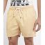 Bermuda-de-Sarja-Masculina-Relaxed-com-Elastico-Amarela-9961869-Amarelo_1