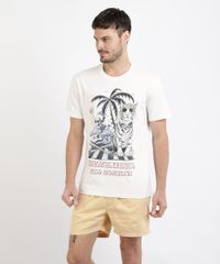 Bermuda-de-Sarja-Masculina-Relaxed-com-Elastico-Amarela-9961869-Amarelo_3
