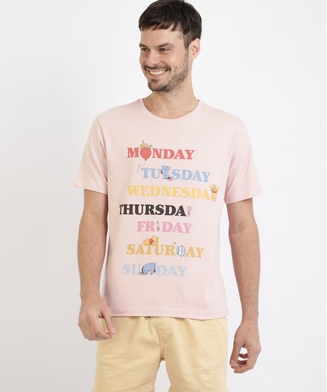 Camiseta-Masculina-Dias-da-Semana-Ursinho-Pooh-Pride-Manga-Curta-Gola-Careca-Rosa-9963745-Rosa_1