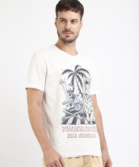 Camiseta-Masculina-Tigre--Summer-Parties--Tigre-Manga-Curta-Gola-Careca-Branca-9963749-Branco_1 Camiseta-Masculina-Tigre--Summer-Parties--Tigre-Manga-Curta-Gola-Careca-Branca-9963749-Branco_1
