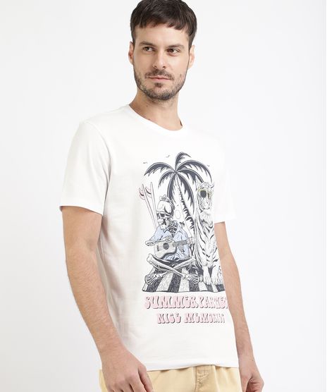 Camiseta-Masculina-Tigre--Summer-Parties--Tigre-Manga-Curta-Gola-Careca-Branca-9963749-Branco_1
