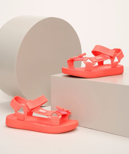 Papete-Infantil-Rider-Free-com-Tiras-e-Velcro-Coral-9963789-Coral_1