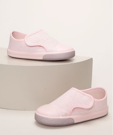 Tenis-Infantil-Pimpolho-com-Glitter-e-Velcro-Rosa-Claro-9966085-Rosa_Claro_1