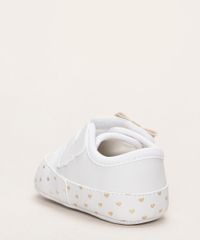 Tenis-Infantil-Pimpolho-Estampado-de-Coracoes-com-Laco-Tiras-e-Velcro-Branco-9966094-Branco_4