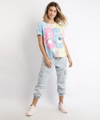 Blusa-Feminina-Ursinhos-Carinhosos-Estampada-Tie-Dye-Manga-Curta-Multicor-9953064-Multicor_3