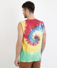 Regata-Masculina-Mickey-Estampada-Tie-Dye-Gola-Careca-Multicor-9959807-Multicor_2