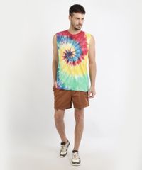 Regata-Masculina-Mickey-Estampada-Tie-Dye-Gola-Careca-Multicor-9959807-Multicor_3