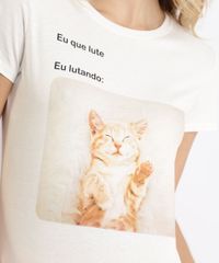 Blusa-Feminina--Eu-que-Lute--Manga-Curta-Off-White-9960740-Off_White_4