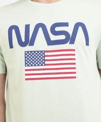 Camiseta-Masculina--NASA--Manga-Curta-Gola-Careca-Verde-9961412-Verde_2