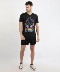 Camiseta-Masculina-Vila-Ursula-Diva-de-Pequena-Sereia-Pride-Manga-Curta-Gola-Careca-Preta-9963746-Preto_3