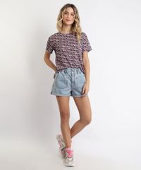 Blusa-Feminina-Pantera-Cor-de-Rosa-Estampada-Manga-Curta-Preta-9964118-Preto_3
