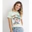 Blusa-Feminina-Taz-Looney-Tunes-Manga-Curta-Verde-Claro-9964586-Verde_Claro_1