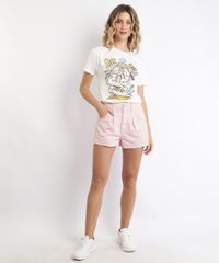 Blusa-Feminina-Looney-Tunes-Manga-Curta-Off-White-9964590-Off_White_3