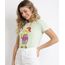 Blusa-Feminina-Lisa-Simpson-Manga-Curta-Decote-Redondo-Verde-Claro-1-9939908-Verde_Claro_1_1