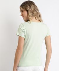 Blusa-Feminina-Lisa-Simpson-Manga-Curta-Decote-Redondo-Verde-Claro-1-9939908-Verde_Claro_1_4