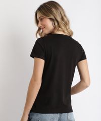 Blusa-Feminina-Playstation-Manga-Curta-Preta-9960759-Preto_4