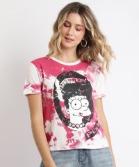 Blusa-Feminina-Marge-Simpsons-Estampada-Tie-Dye-Manga-Curta-Pink-9960763-Pink_1