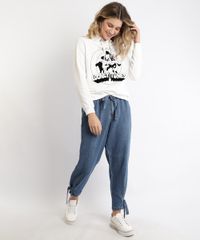 Blusao-de-Moletom-Feminino-Looney-Tunes-com-Capuz-Off-White-9964598-Off_White_3