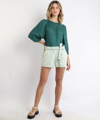 Short-De-Sarja-Feminino-Clochard-Cintura-Super-Alta-com-Faixa-para-Amarrar-Verde-Claro-9966606-Verde_Claro_3
