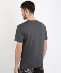 Camiseta-Masculina--California--Manga-Curta-Gola-Careca-Cinza-Mescla-Escuro-9960802-Cinza_Mescla_Escuro_2