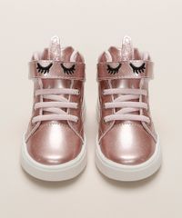 Tenis-Infantil-Cano-Curto-Unicornio-em-Verniz-com-Glitter-Rosa-Claro-9915380-Rosa_Claro_5