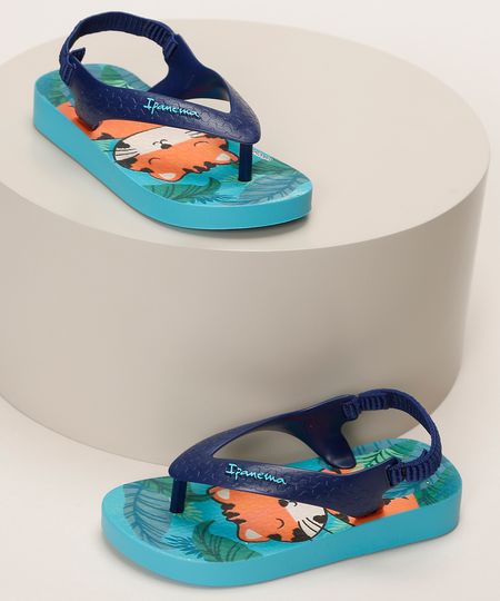 Chinelo-Infantil-Ipanema-Estampado-de-Folhagem-Tigre-com-Elastico-Azul-9963768-Azul_1 Chinelo-Infantil-Ipanema-Estampado-de-Folhagem-Tigre-com-Elastico-Azul-9963768-Azul_1