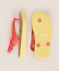 Chinelo-Infantil-Ipanema-Estampado-Floral-Ursinha-com-Elastico-Coral-9963770-Coral_6