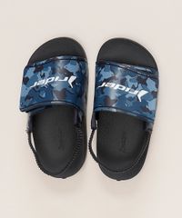 Chinelo-Infantil-Rider-Full-86-Slide-Estampado-Camuflado-com-Elastico-Azul-Marinho-9963794-Azul_Marinho_2