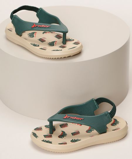 Chinelo-Infantil-Ipanema-Estampado-de-Dinossauros-com-Elastico-Verde-9964734-Verde_1