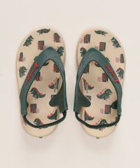 Chinelo-Infantil-Ipanema-Estampado-de-Dinossauros-com-Elastico-Verde-9964734-Verde_2