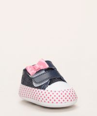 Tenis-Infantil-Pimpolho-Jeans-com-Laco-e-Estampa-de-Poa-Azul-Escuro-9966091-Azul_Escuro_3