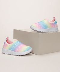 Tenis-Infantil-Knit-Estampado-Arco-Iris-Multicor-9966536-Multicor_1