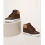 Tenis-Infantil-Cano-Curto-com-Cadarco-e-Recortes-Marrom-9966811-Marrom_1