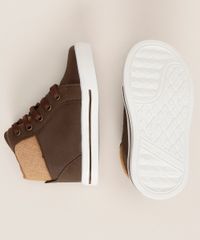 Tenis-Infantil-Cano-Curto-com-Cadarco-e-Recortes-Marrom-9966811-Marrom_6