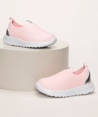 Tenis-Infantil-Knit-com-Recorte-Metalizado-Rosa-Claro-9966537-Rosa_Claro_1