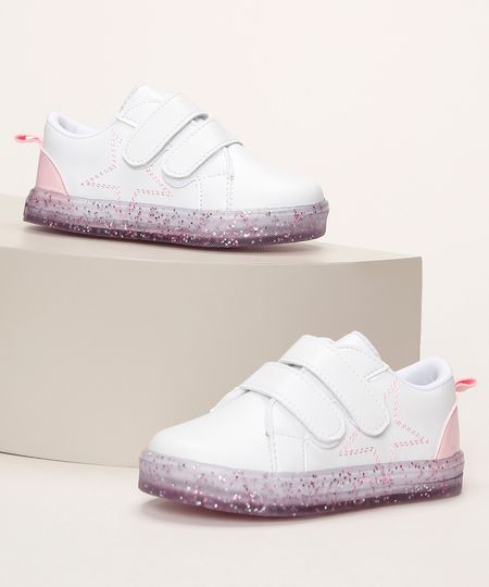 Tenis-Infantil-Estrela-Glitter-e-Tiras-com-Velcro-Branco-9966796-Branco_1 Tenis-Infantil-Estrela-Glitter-e-Tiras-com-Velcro-Branco-9966796-Branco_1