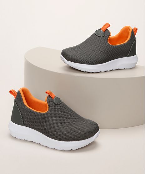 Tenis-Infantil-Knit-com-Recorte-Chumbo-9967223-Chumbo_1