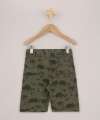 Bermuda-Infantil-de-Sarja-Estampada-de-Dinossauros-Verde-9953661-Verde_2