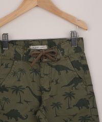 Bermuda-Infantil-de-Sarja-Estampada-de-Dinossauros-Verde-9953661-Verde_4