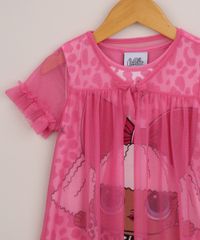 Camisola-Infantil-Lol-Surprise-com-Tule-Manga-Curta-Rosa-9955467-Rosa_3