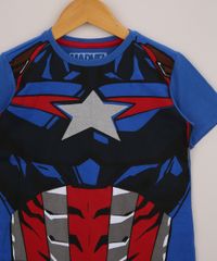 Pijama-Infantil-Capitao-America-Manga-Curta-Azul-9956710-Azul_3