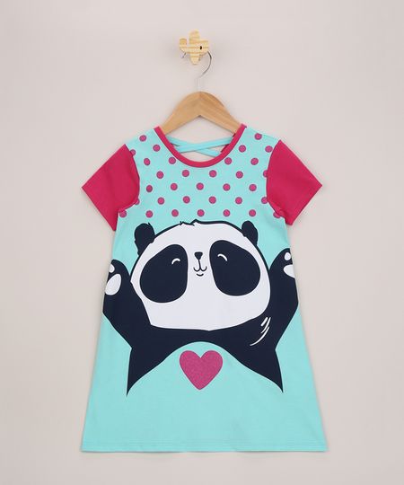 Camisola-Infantil-Panda-Manga-Curta-Azul-9956715-Azul_1