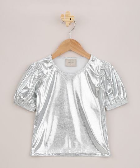 Blusa-Infantil-Metalizada-Manga-Curta-Bufante-Prateada-9957183-Prateada_1 Blusa-Infantil-Metalizada-Manga-Curta-Bufante-Prateada-9957183-Prateada_1