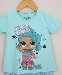 Conjunto-Infantil-Blusa-Lol-Surprise-Manga-Curta---Cauda-de-Sereia-Azul-9957972-Azul_4