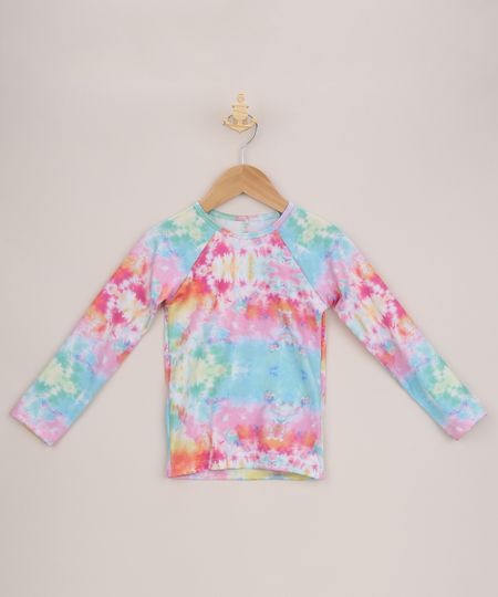 Blusa-de-Praia-Infantil-Estampada-Tie-Dye-Manga-Longa-Multicor-9959510-Multicor_1