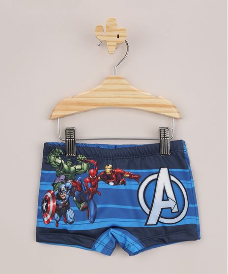 Sunga-Infantil-Boxer-Os-Vingadores-Estampada-Listrada-Azul-9959959-Azul_1