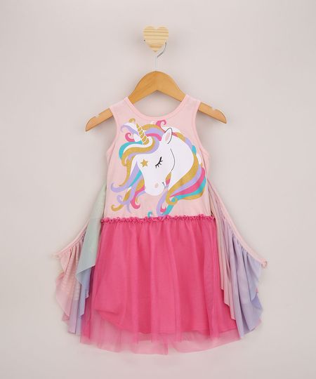 Vestido-Infantil-Unicornio-com-Tule-e-Asas-Alca-Larga-Rosa-9956662-Rosa_1 Vestido-Infantil-Unicornio-com-Tule-e-Asas-Alca-Larga-Rosa-9956662-Rosa_1